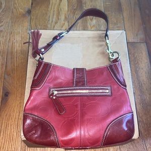 Medium Size Hobo Coach Purse